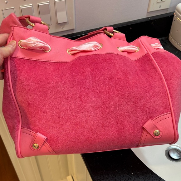 Juicy Couture Pink Daydreamer  Bag with Bow Details - Picture 6 of 13